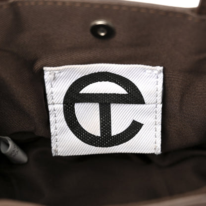 Telfar Vegan Leather Small Shopping Bag Chocolate 6 of 11