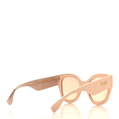 Fendi Acetate Fendi Roma Cat Eye Sunglasses FF 0435/S Pink 4 of 7