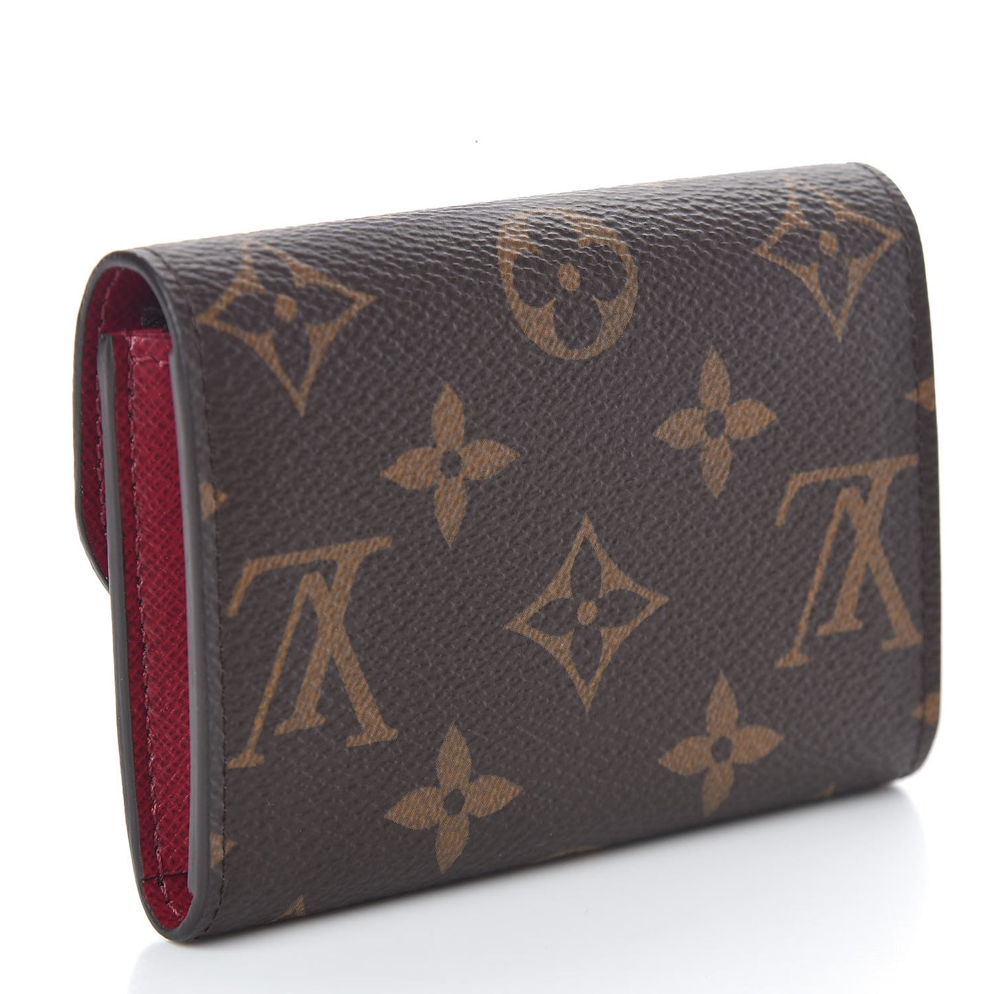 Monogram Rosalie Coin Purse Fuchsia
