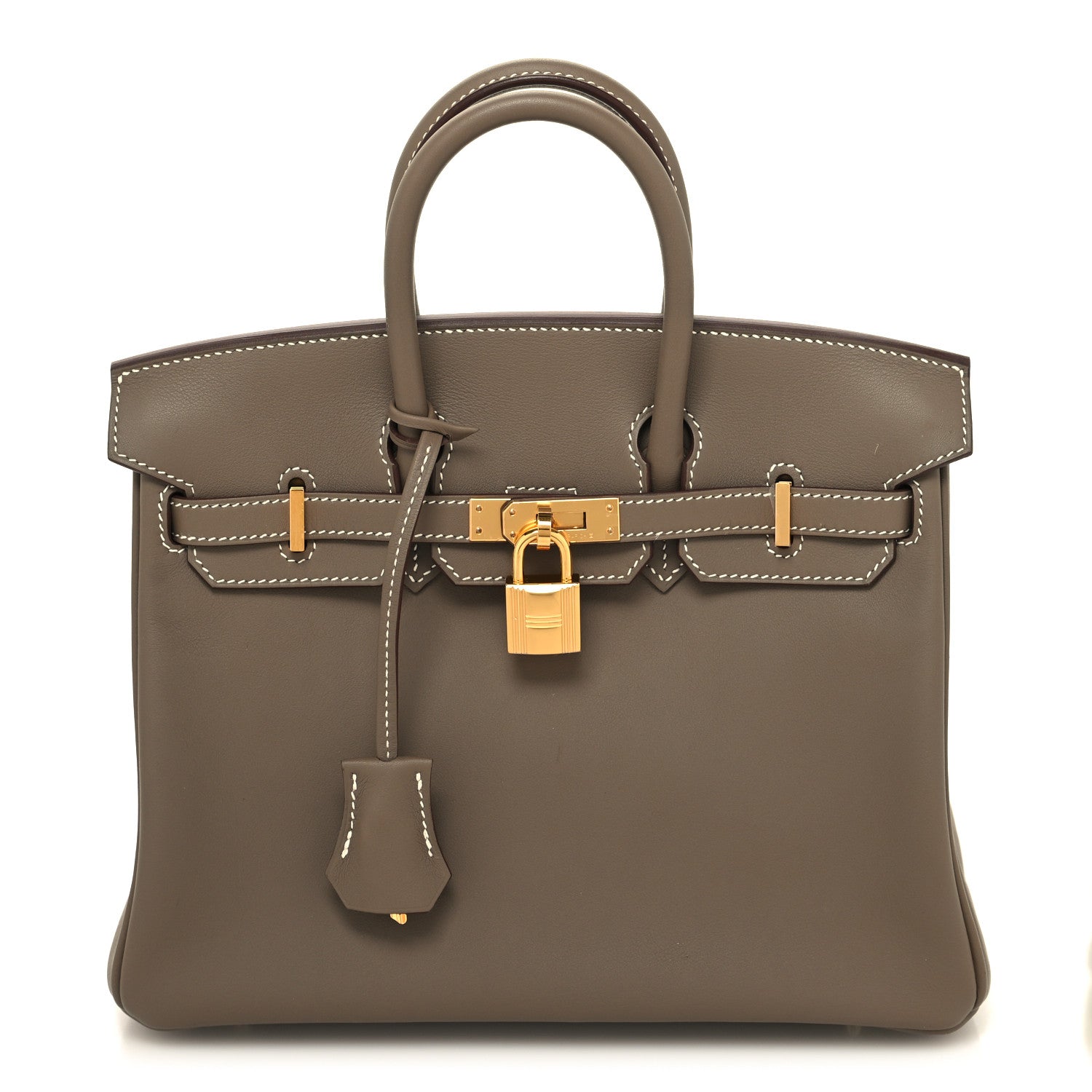 Hermes Swift Birkin 25 Etoupe 1 of 14