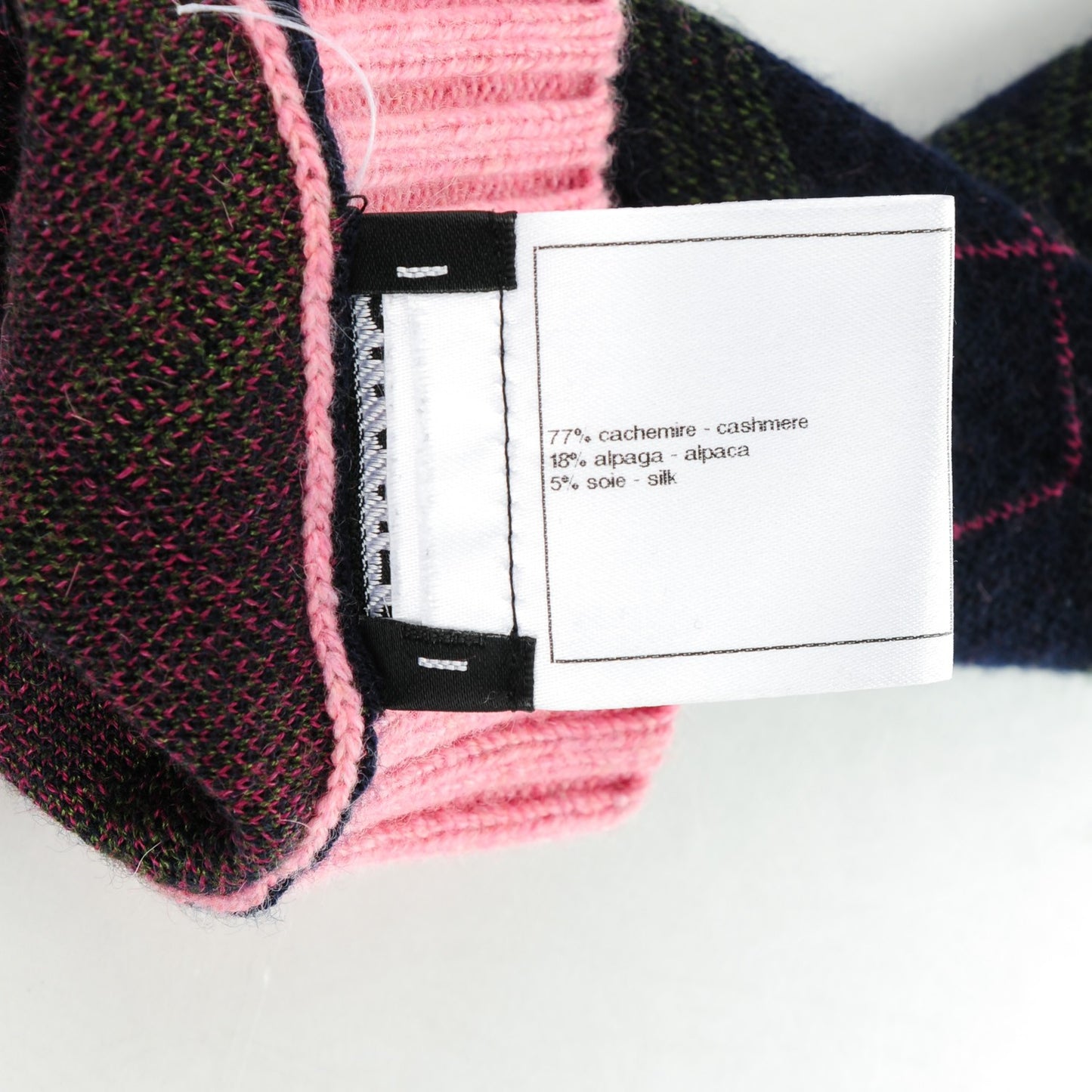 Cashmere Alpaca Long Fingerless CC Gloves S Navy