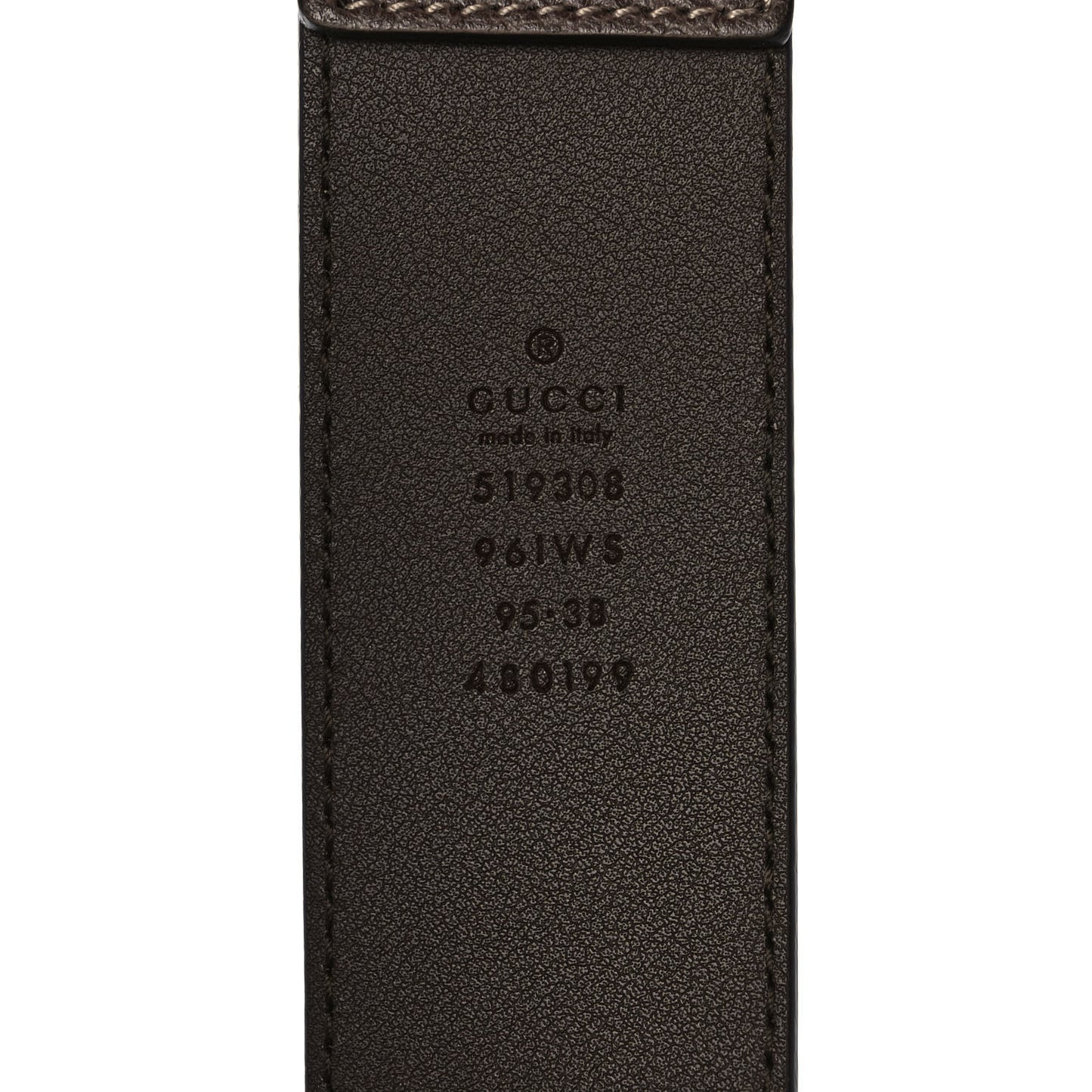 GG Supreme Monogram Ophidia Belted iPhone Case 95 38 Dark Brown