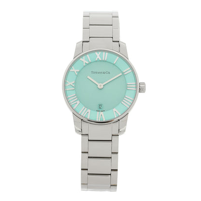 Tiffany Stainless Steel 29mm Atlas 2-Hand Quartz Watch Tiffany Blue 1 of 5