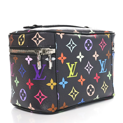 Louis Vuitton LV X TM Monogram Multicolor Nice Mini Black 3 of 10