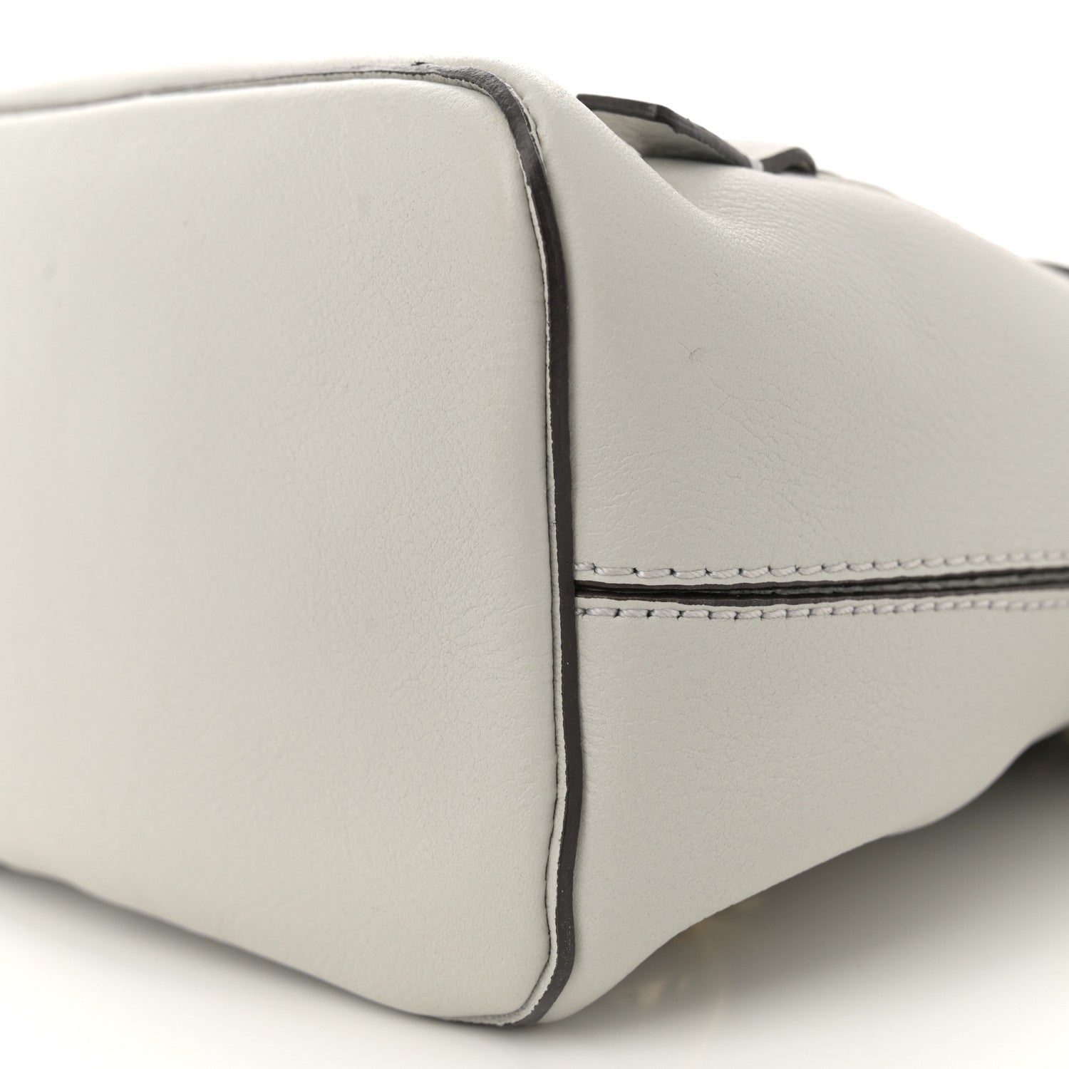 Chloe Suede Calfskin Mini Faye Backpack Airy Grey 10 of 12