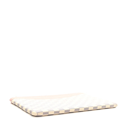 Louis Vuitton Damier Azur Daily Pouch Rose Poudre 4 of 8