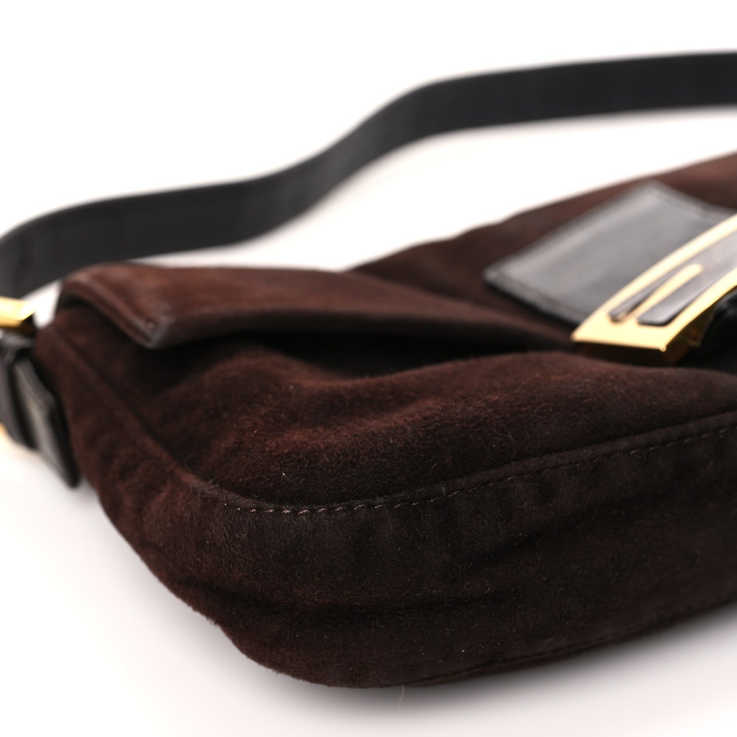 Fendi Suede Baguette Brown 7 of 10