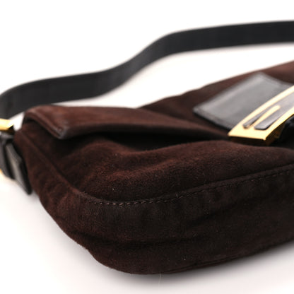 Fendi Suede Baguette Brown 7 of 10