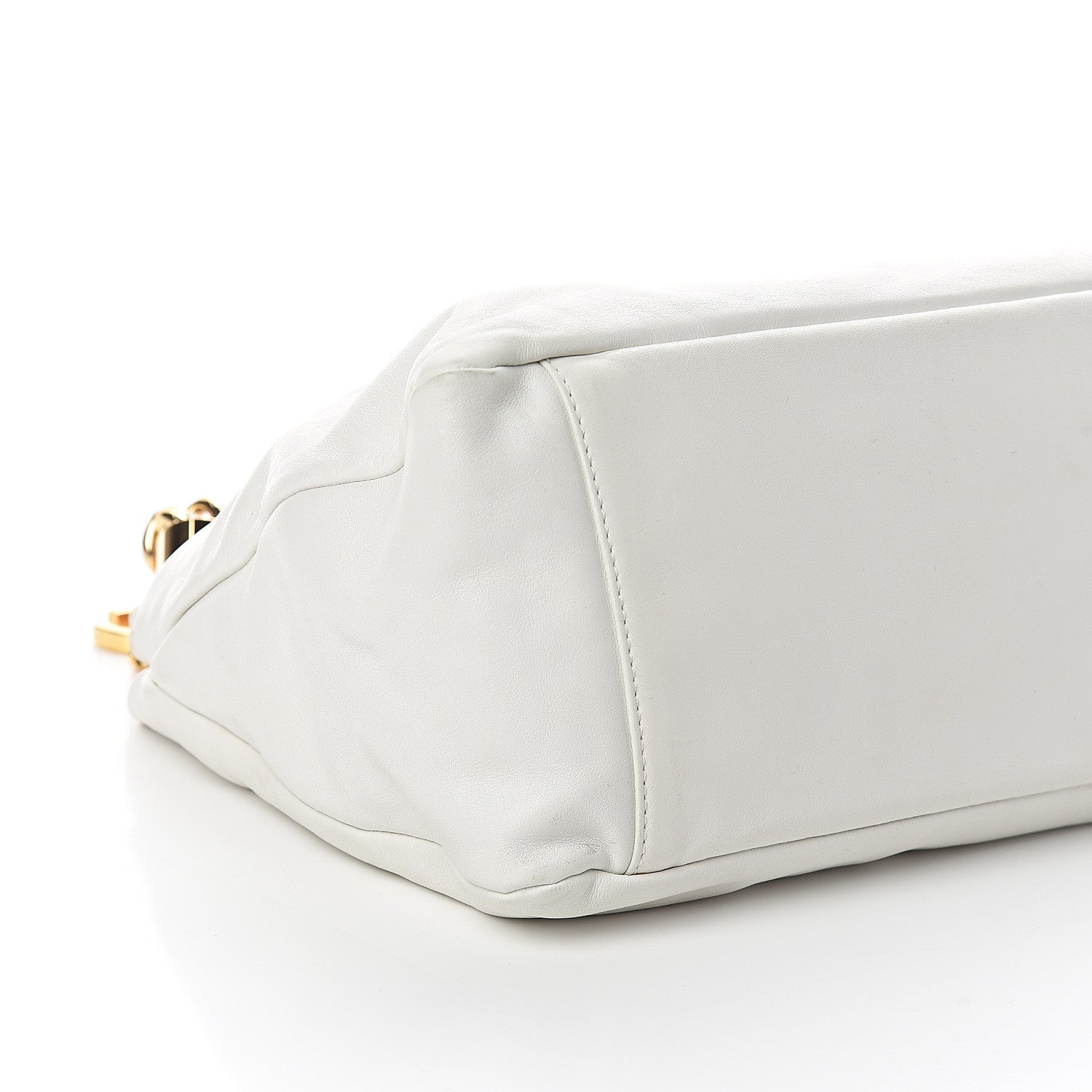 Chanel Calfskin Rodeo Drive Hobo White 8 of 9