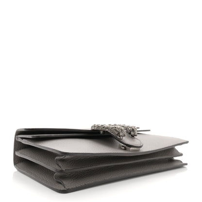 Gucci Pebbled Calfskin Small Dionysus Shoulder Bag Dusty Grey 4 of 12