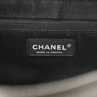 Chanel Caviar Half Moon Large Flap Dark Silver 6 of 10