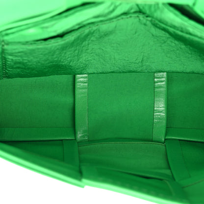Bottega Veneta Paper Calfskin Maxi Intreccio Extra Mini Cassette Crossbody Bag Parakeet 5 of 12