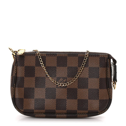 Louis Vuitton Damier Ebene Mini Pochette Accessories 1 of 11