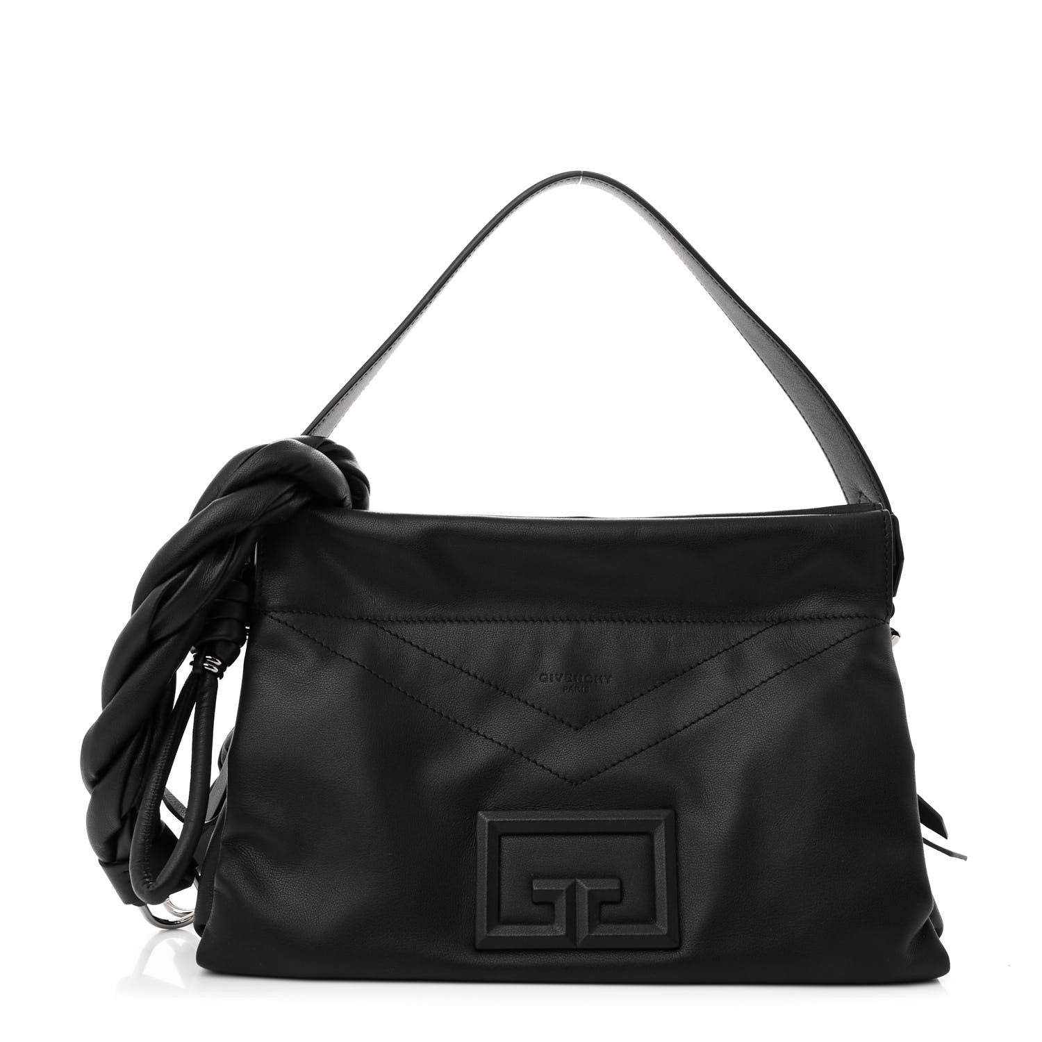Givenchy Calfskin Medium ID93 Satchel Black 1 of 12