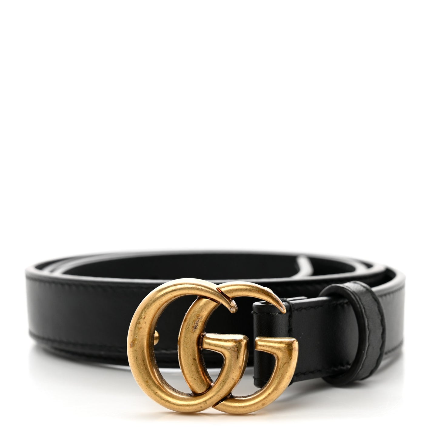 Calfskin Double G 20mm Belt 85 34 Black