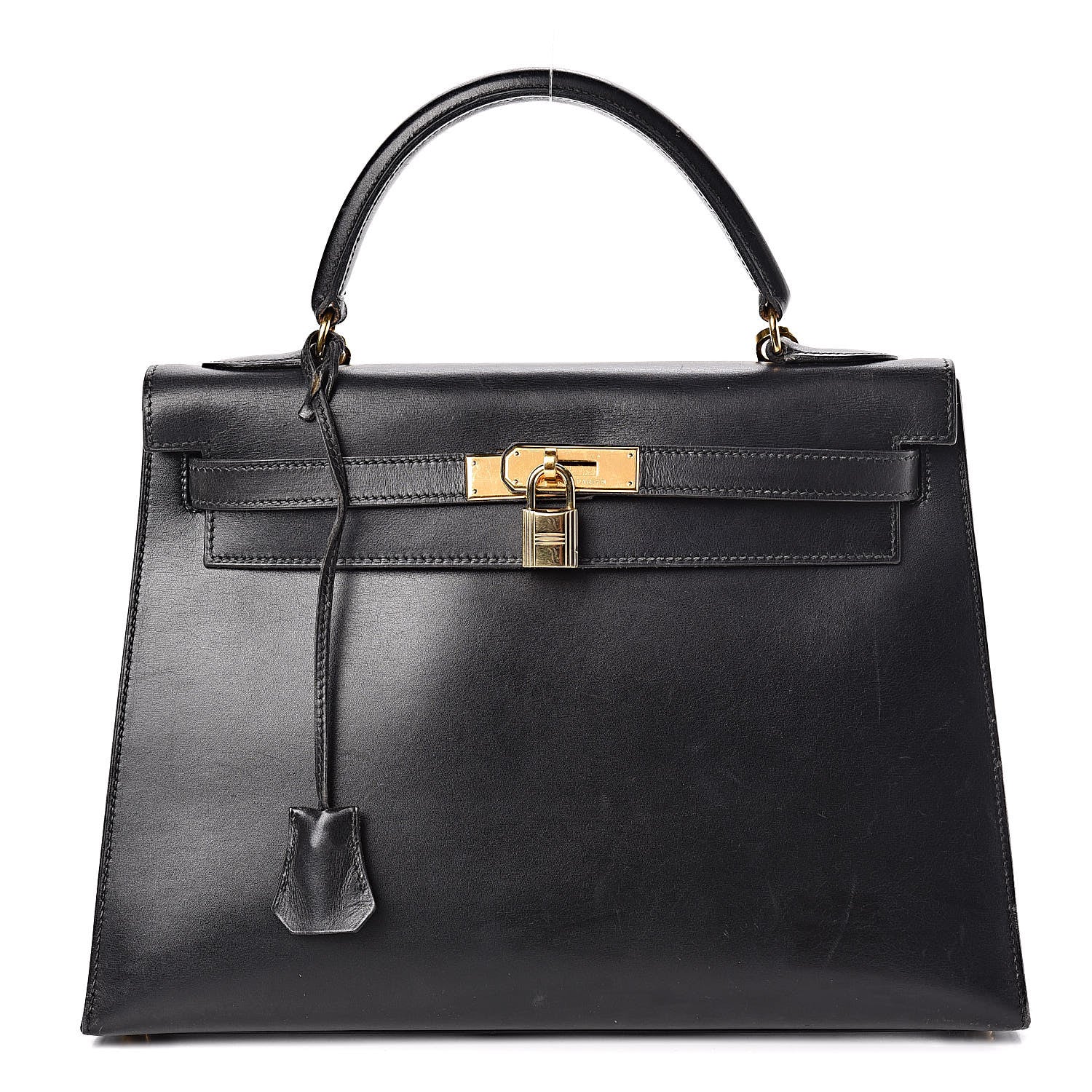 Hermes Box Kelly Sellier 32 Black 1 of 38