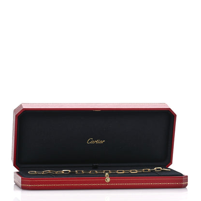 Cartier 18K Yellow Gold Santos de Cartier Link Chain Bracelet 4 of 4