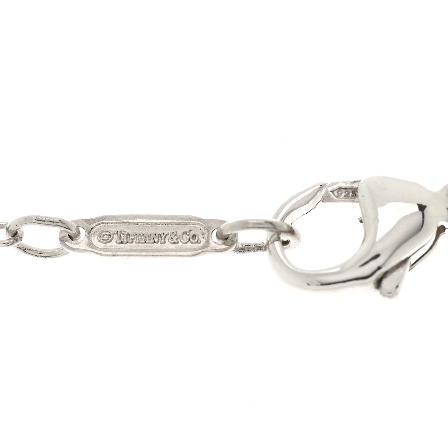 Tiffany Sterling Silver Amethyst Chalcedony Bead Necklace 4 of 6