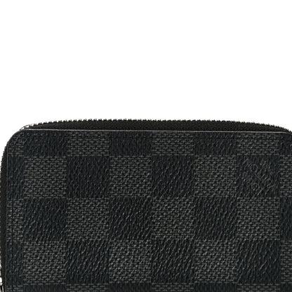 Louis Vuitton Damier Graphite Zippy Coin Purse Vertical 11 of 12
