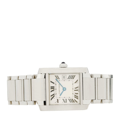 Cartier Stainless Steel 25mm Tank Francaise Quartz Watch 2 of 4