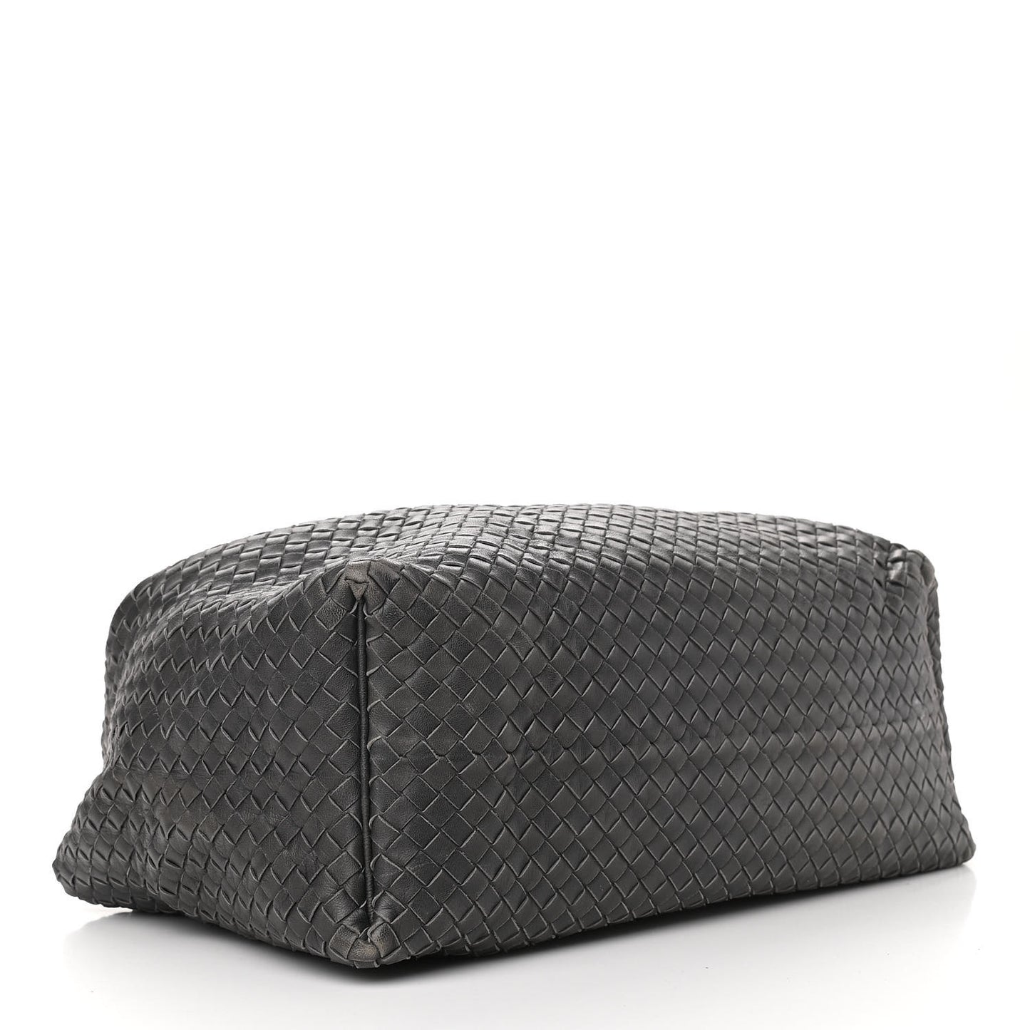 Nappa Intrecciato Sloane Hobo Ferro Gray