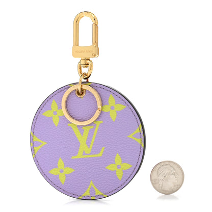 Louis Vuitton Monogram Giant Bag Charm Key Holder Pink Lilac 2 of 4