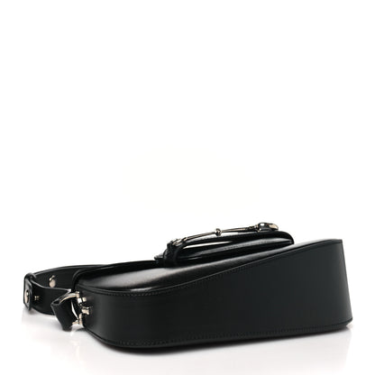 Gucci Demetra Small Horsebit 1955 Asymmetric Shoulder Bag Black 4 of 10
