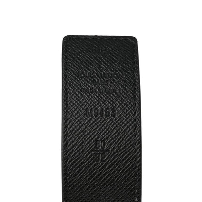 Louis Vuitton Calfskin Monogram 30mm LV Initiales Reversible Belt 80 32 Black 5 of 9