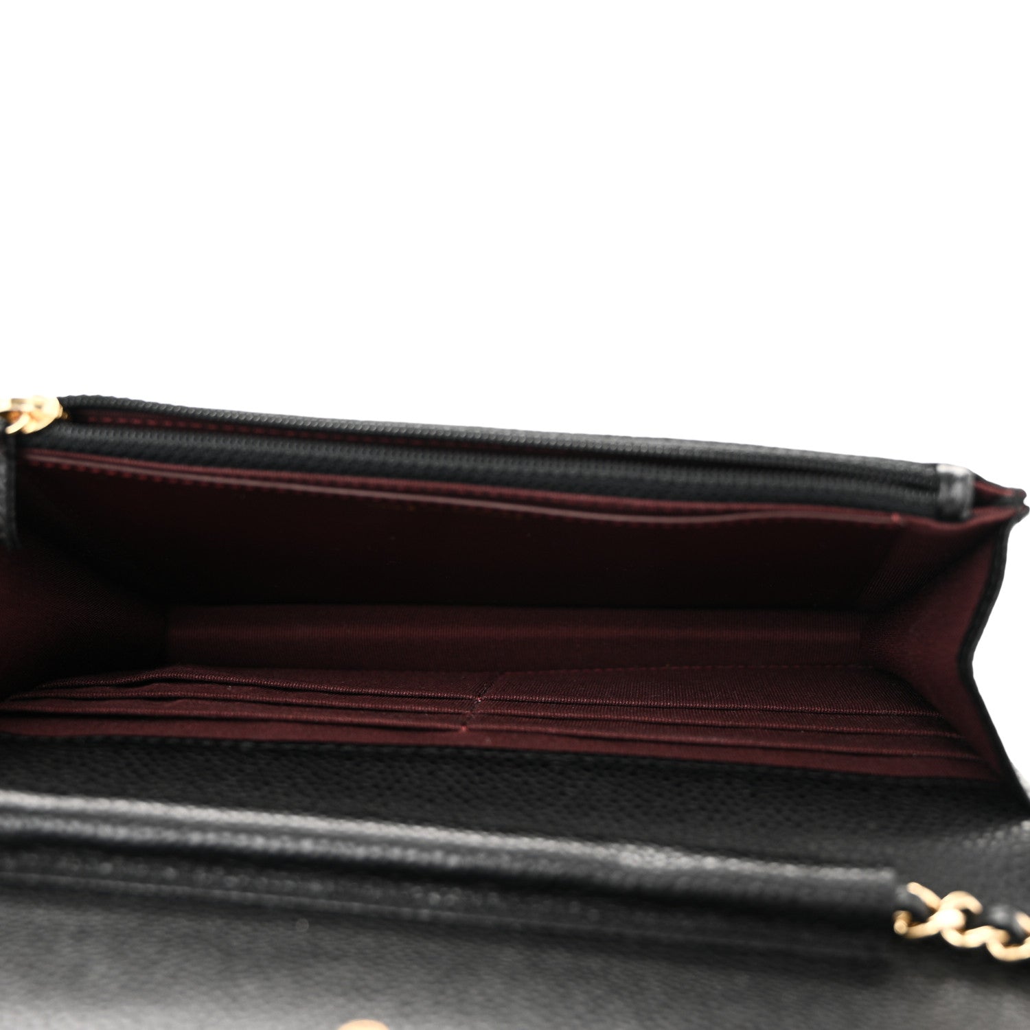 Chanel Caviar Quilted Wallet on Chain WOC Black 5 of 12