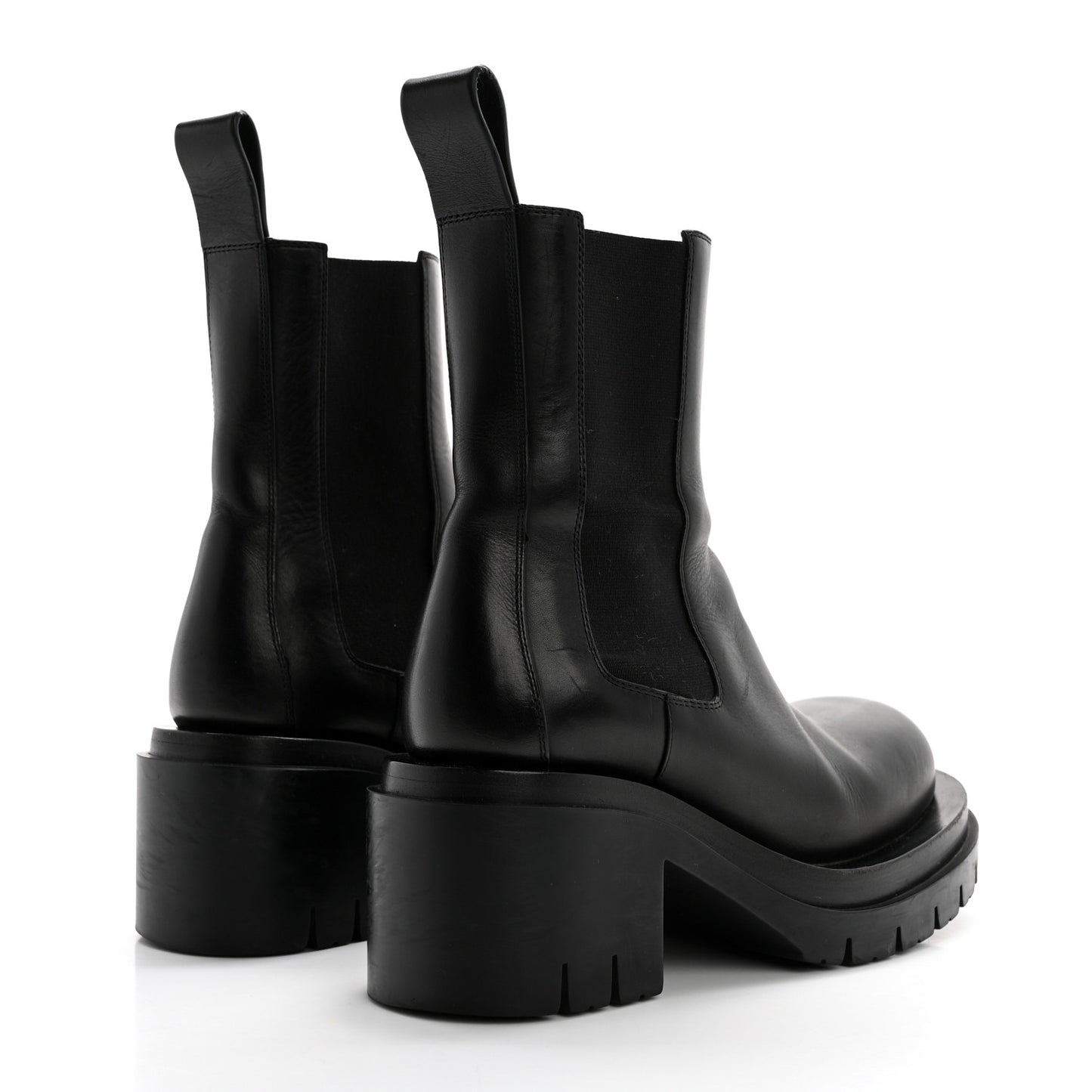 Calfskin The Lug Chelsea 30/70mm Ankle Boots 37.5 Black