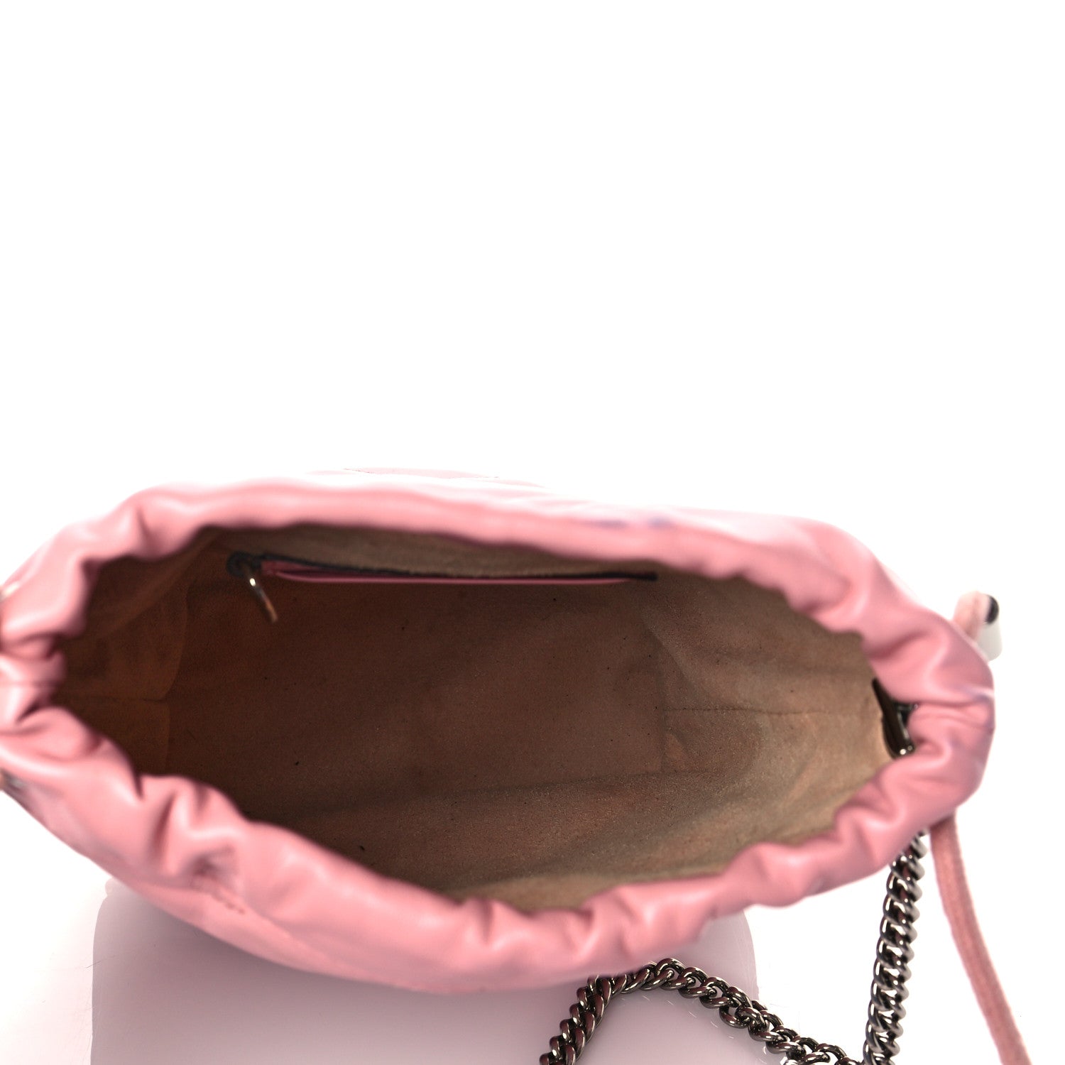 Gucci Calfskin Matelasse Mini GG Marmont 2.0 Bucket Bag Wild Rose 4 of 11