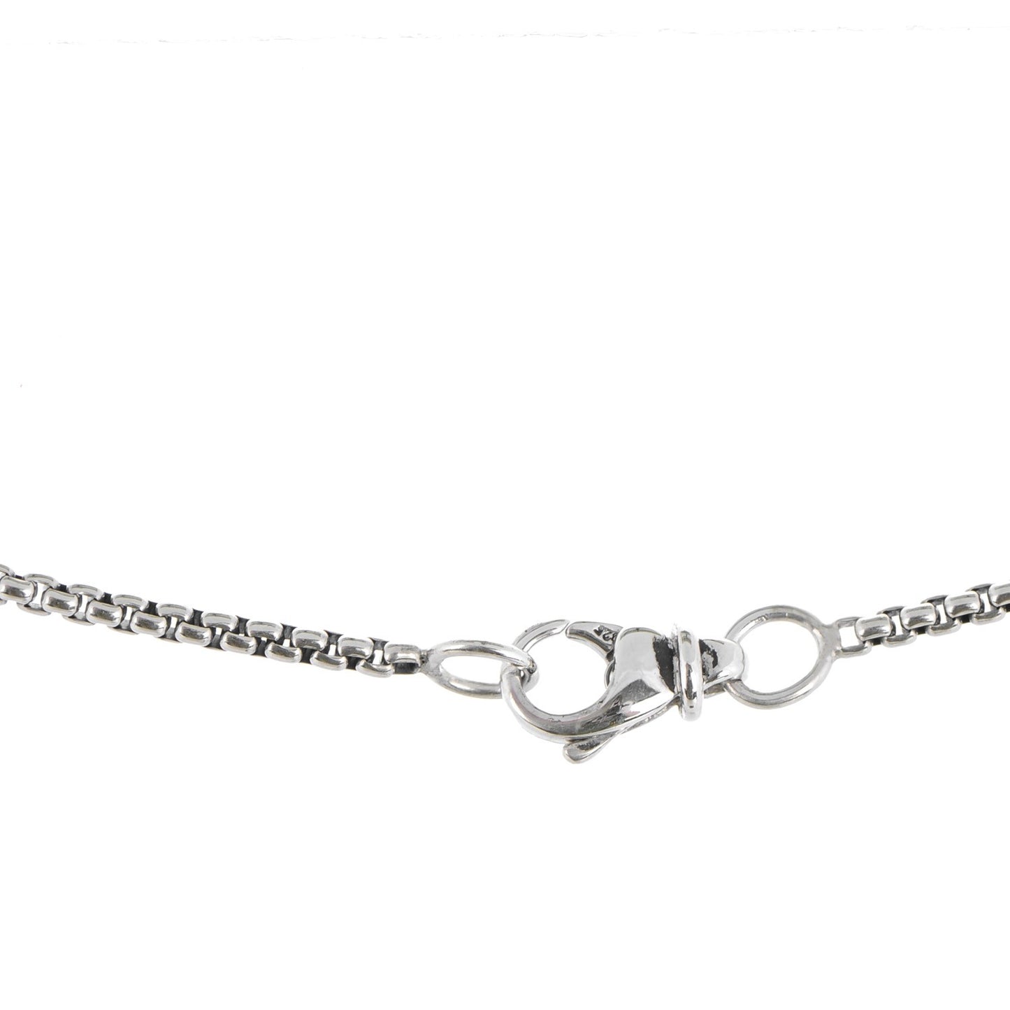 Sterling Silver Blue Topaz Sapphire 7mm Petite Cable Candy Pendant Necklace