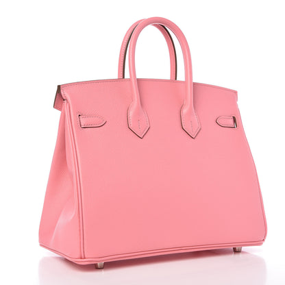 Hermes Epsom Birkin 25 Rose Confetti 3 of 34