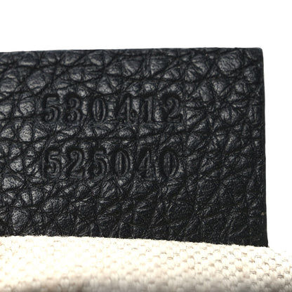 Gucci Grained Calfskin Logo Belt Bag Black 7 of 9