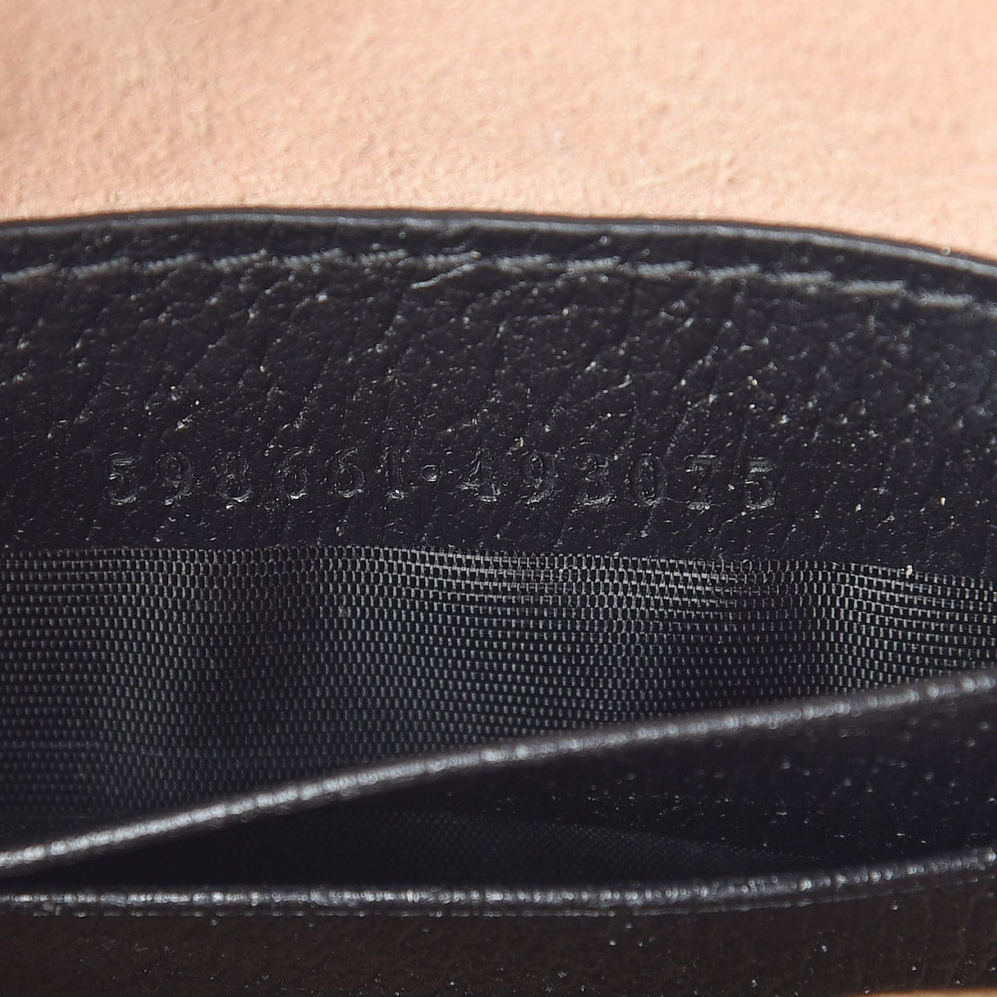 Grained Calfskin Web Mini Ophidia Round Backpack Black