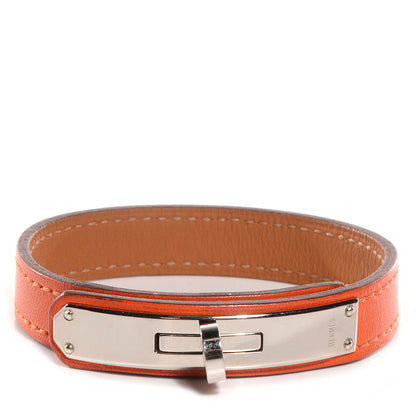 Hermes Swift Kelly Stretch Bracelet Orange Small 1 of 4