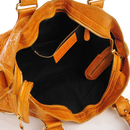 Balenciaga Agneau Giant 21 Gold Hardware Part Time Marigold 5 of 15