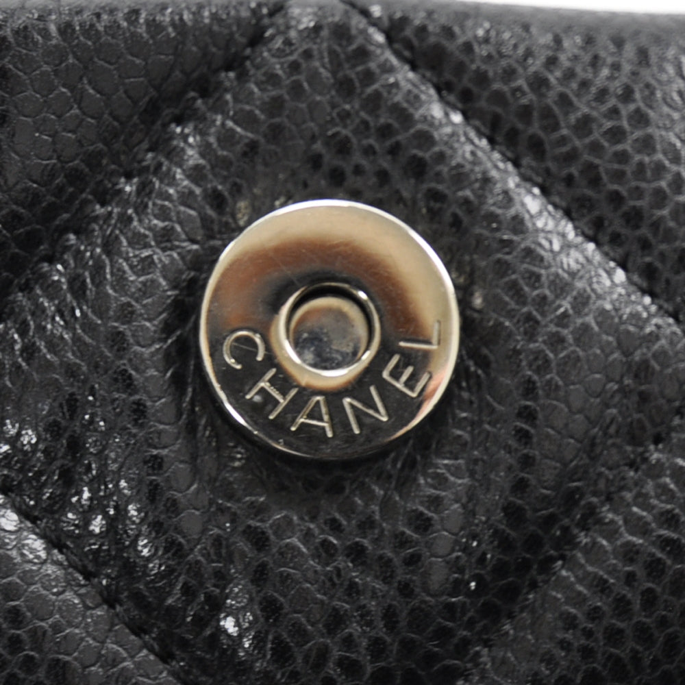 Chanel Caviar Quilted Large Cells Shopping Tote Black 11 of 11