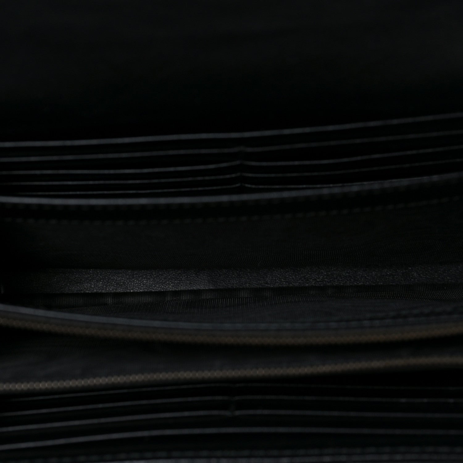 Gucci Calfskin Matelasse GG Marmont Chain Wallet Black 4 of 6