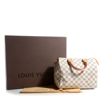 Louis Vuitton Damier Azur Speedy 25 9 of 9