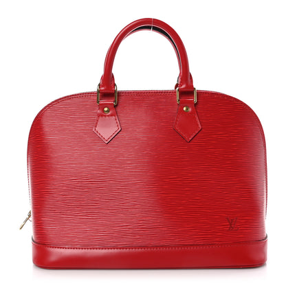 Louis Vuitton Epi Alma PM Castillan Red 1 of 13