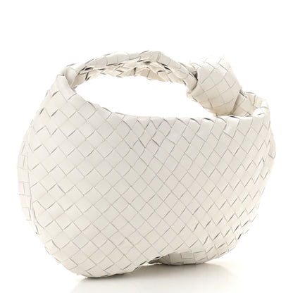 Bottega Veneta Nappa Intrecciato Teen Jodie Hobo White 3 of 9