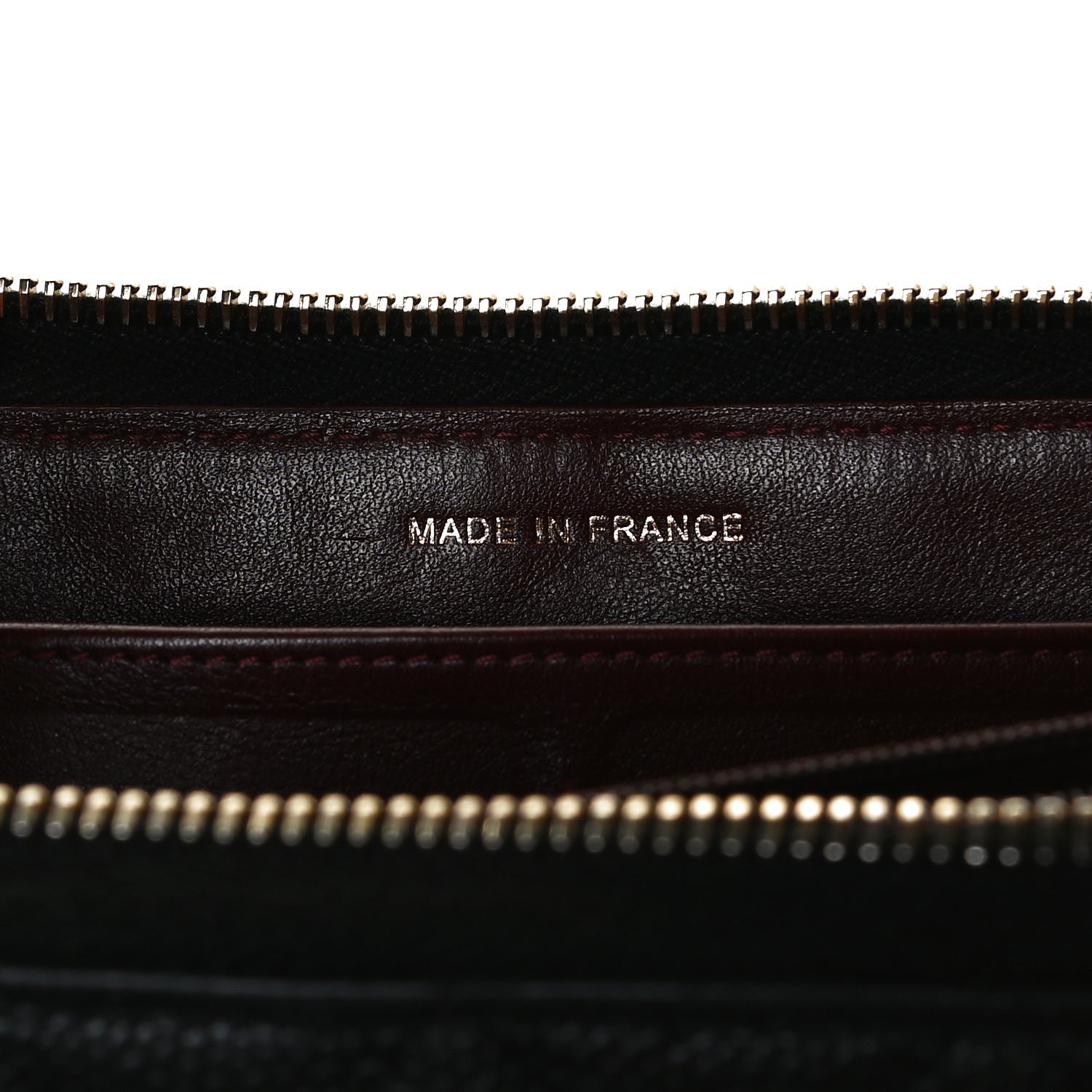 Chanel Caviar Quilted Large Gusset Zip Around Wallet Black 7 of 13