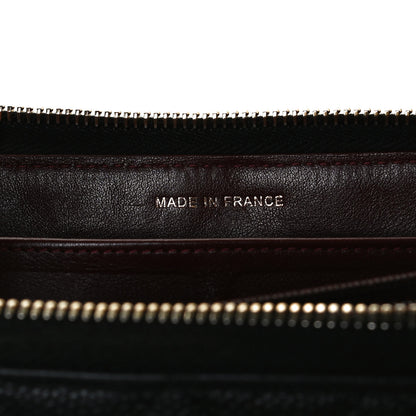 Chanel Caviar Quilted Large Gusset Zip Around Wallet Black 7 of 13