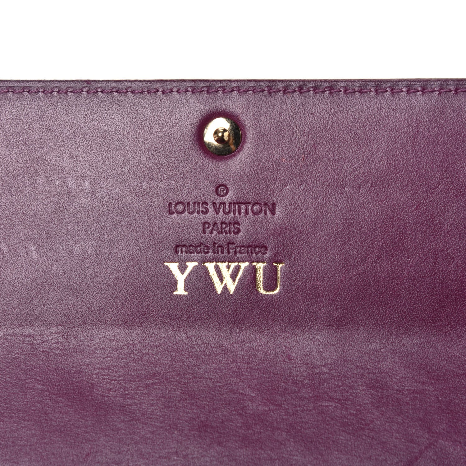 Louis Vuitton Vernis Sarah Wallet Violet 6 of 6