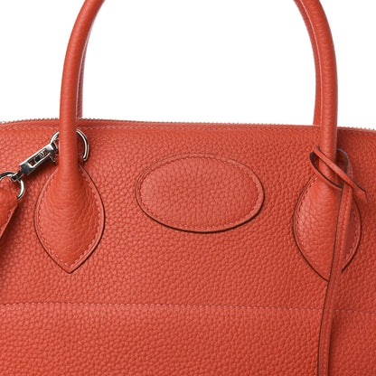 Hermes Taurillon Clemence Bolide 35 Rose Jaipur 8 of 10