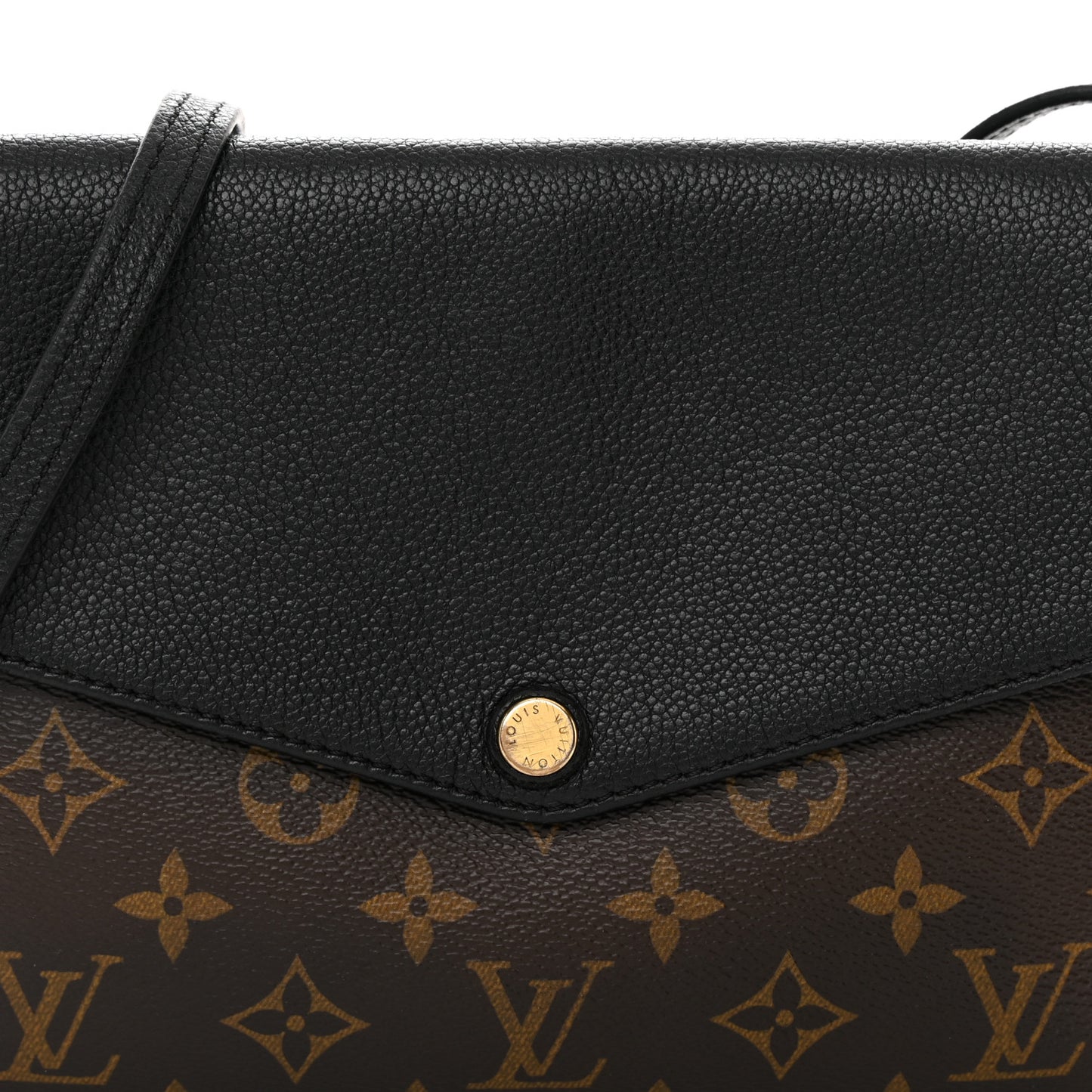 Monogram Twice Pochette Black