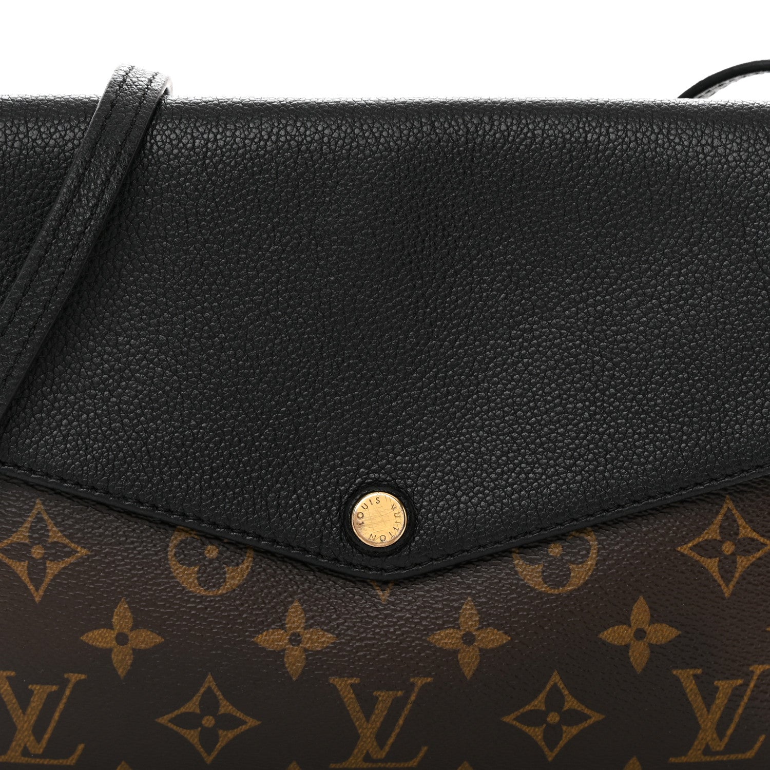 Louis Vuitton Monogram Twice Pochette Black 9 of 16