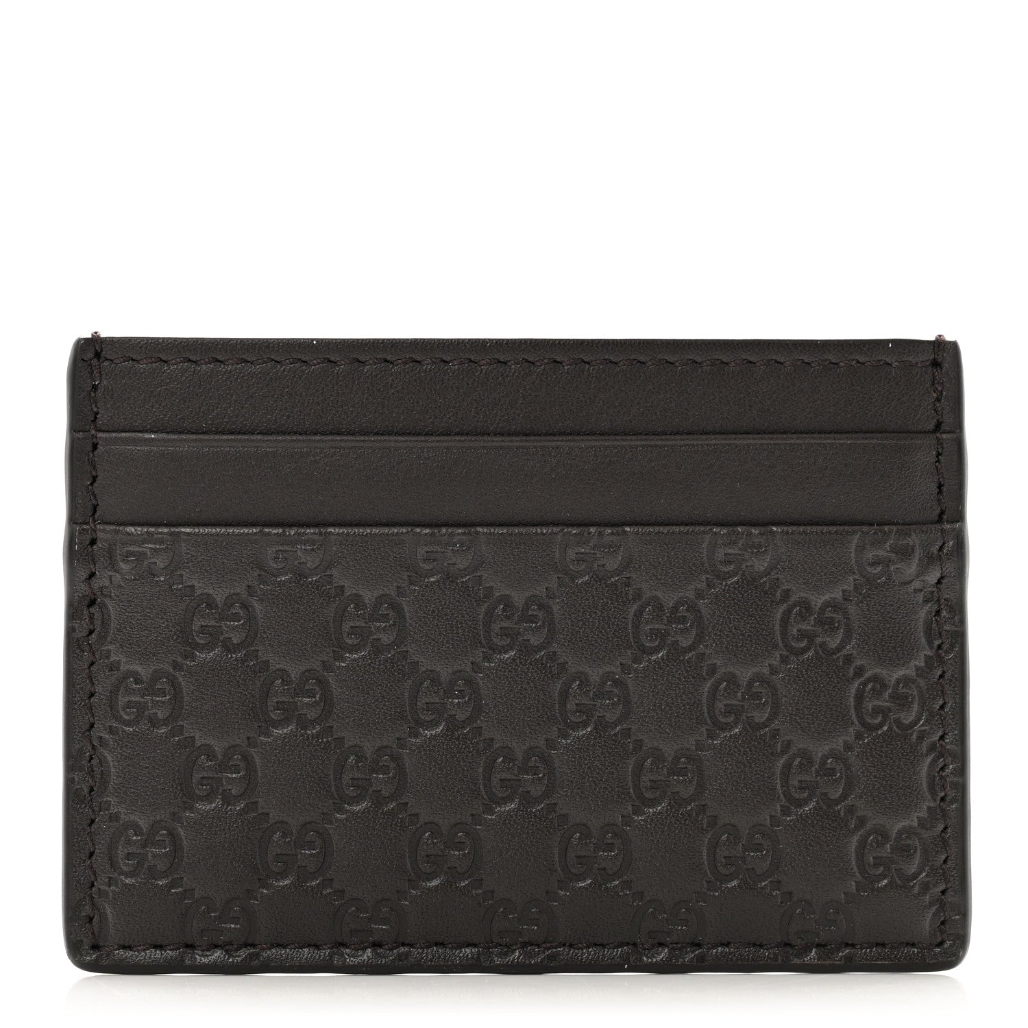 Gucci Microguccissima Card Holder Acero 1 of 6