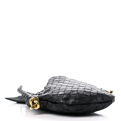 Bottega Veneta Nappa Intrecciato Small Solstice Hobo Black 5 of 11